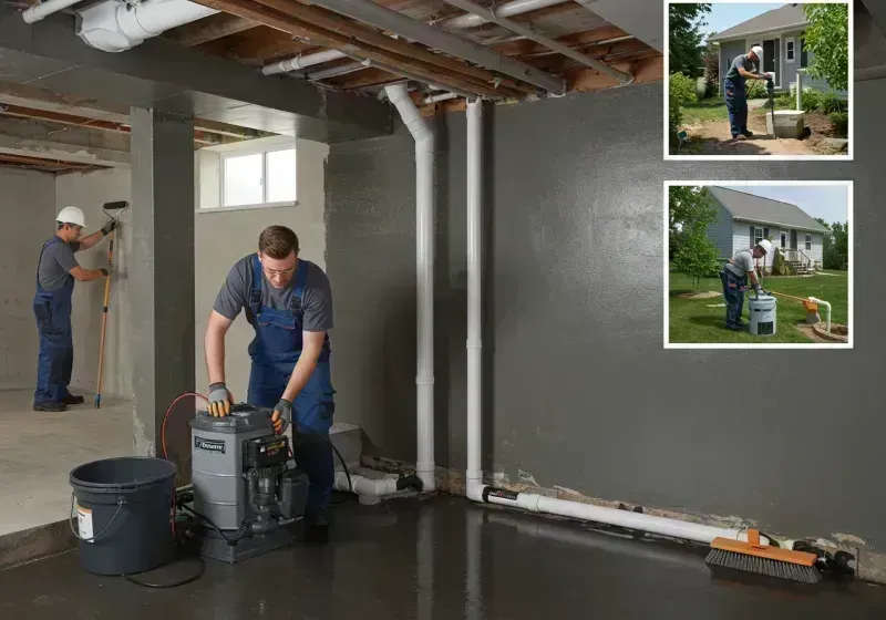 Basement Waterproofing and Flood Prevention process in Murphy, MO